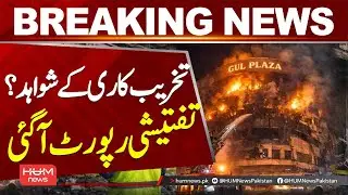 Gul Plaza fire sparked by child, inquiry report finds | Hum News | Pakistan