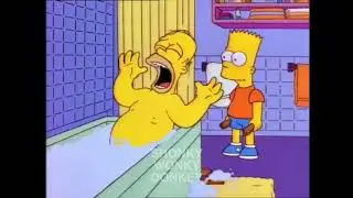 Chairing in the 90s (Homer gets hit by chair remix)