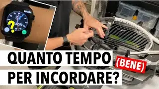 Quanto TEMPO ⏰ serve per INCORDARE BENE ☯️ una racchetta da tennis❓