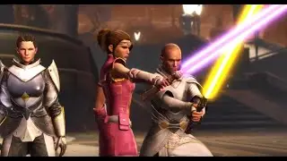 SWTOR Facing Tyth's Gauntlet on Zakuul with Senya and Arcann