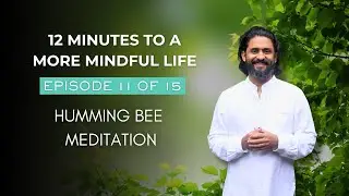 Episode 11 of 15 | Humming Bee Meditation | 12 Minutes to a More Mindful Life