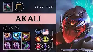 Akali Top vs Heimerdinger - NA Diamond Patch 25.24