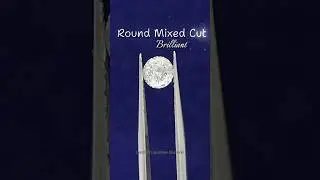 ROUND MIXED CUT BRILLIANT  💎🛒🛍💍🤍 #diamond #berlianmurah #wedding #labgrowndiamond #portuguesediamond