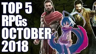 Top 5 NEW RPGs Of October 2018