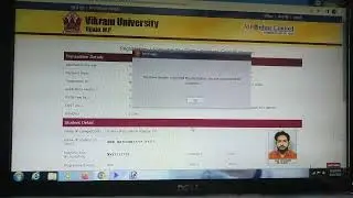 Vikram University Ujjain Phd Admission Course Work fee 2022 Kese Submit kre?