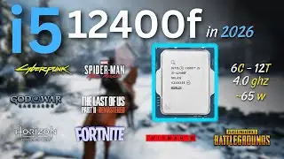 i5 12400f Tested in Latest Games | 1080p