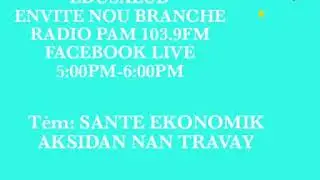 EDUSALUD-SANTE EKONOMIK/AKSIDAN NAN TRAVAY