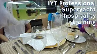 IYT Professional Superyacht Hospitality | steward/ess training