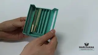 Cannabis Pre Roll Packaging Book Style Box
