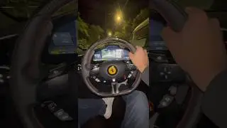 Driving a Ferrari in ELECTRIC mode?