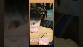 wait😂😂 #cutebaby #funnyshorts #cutebaby #hahahaha #happydiwali #mithai #kajumithai#yummy
