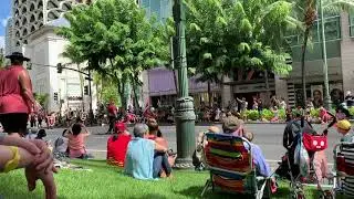 Aloha Festival Parade September 2019 Waikiki, Hawaii