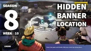 Fortnite &brvbar; Secret Season 8 Week 10 Hidden Banner Location