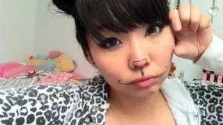 halloween cute kitty cat makeup and hair tutorial