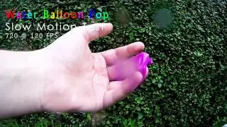 GoPro Hero 3+ Black Edition - Slow Motion Water Balloon Test