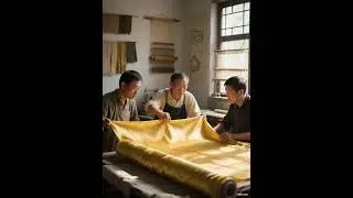 Every strand of silk undergoes strict selection.