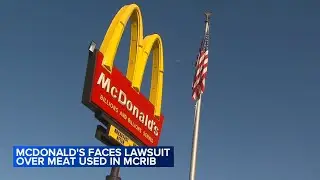 Lawsuit accuses McDonald&rsquo;s of misleading customers about meat used in McRib sandwich