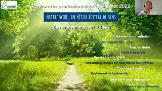 Naturopathe, un métier porteur de sens - Se reconvertir avec ISUPNAT - Témoignages