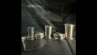 Portable Stainless Steel Foldable Cup