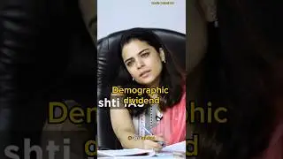 Demographic dividend 😱|UPSC Interview..#shorts