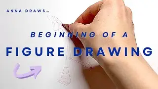 A beginning&hellip;✍🏼 | figure drawing