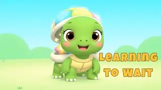 Learning to Wait | Tiko the Tiny Turtle Learns to Be Patient | Kids Learning Video