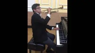 Trumpet and piano at the same time - Elmer Churampi