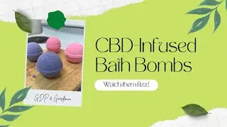 Fizzing CBD-Infused Bath Bombs - Solaris Soap Co.