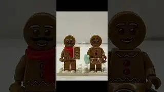 Minifigure Mania!: Gingerbread House - Gingerbread Family #lego #shorts #minifigures @lego