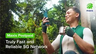 Stay connected indoors or outdoors with Maxis Postpaid
