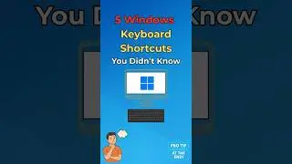 5 Windows Shortcuts You NEVER Knew Existed!