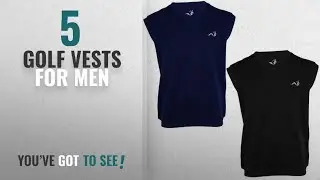 Top 10 Golf Vests For Men [2018]: Woodworm Sleeveless Cotton Golf Slipover BUY 1 GET 1 FREE XL