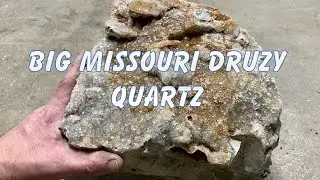 Big Missouri druzy quartz