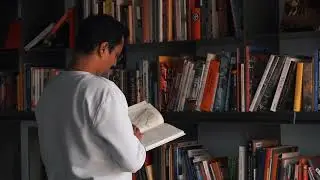 A Man Reading A Book - Stock Video Free To Use HD 4K