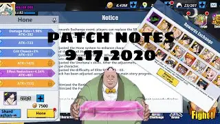 Patch Notes 9.17.2020