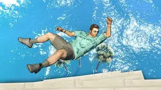 GTA 4 Vice City Jumps/Falls. Ragdolls vol.2 [Funny Fails moments]