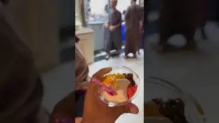 Delicious Makkah Ice Cream 🍦 | Saudi Street Food Experience #shorts