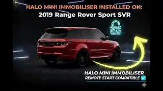 Система безопасности Range Rover SVR: сохраните возможность дистанционного запуска с помощью Halo...