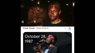 Frank ocean BornDay @blonded #birthday #singer @TylerTheCreator 