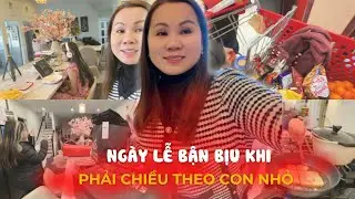 Ngày Lễ Mà Con Còn Bận Rộn Hơn Cả Ba Mẹ, Chạy Tới Chạy Lui Đưa Con Đi Mua Đồ Trước Khi Qua Nhà Bạn