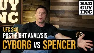 Greatest women's MMA fight ever? Cris Cyborg vs Felicia Spencer...