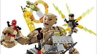 Marvel: Retired Lego Set 76280 Spider-Man vs. Sandman Final Battle