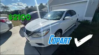 Bought My First Car From Copart Ep:1 (Car Flipping Journey)‼️