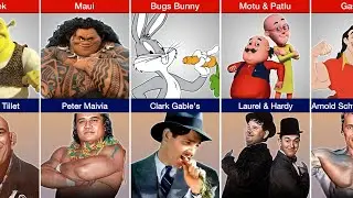 Uncanny Resemblance: Cartoon Characters Inspired by Real Life