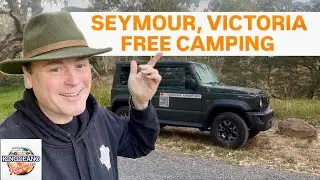 Solo Jimny Camping Australia / How to Camp in a Suzuki Jimny / Free Camping Seymour