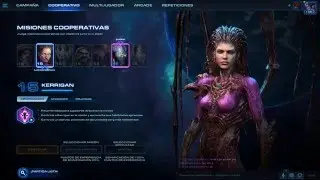 StarCraft 2 Legacy of the Void - Mode Coop - Kerrigan (Fisuras A Korhal)
