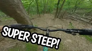 Suffering my way down Valley Falls State Park's hardest enduro MTB trail | Roadside Trail