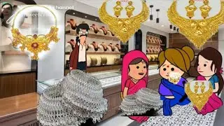 मोटका जिजी लालका दखिनहा तीनों जनि पहुंच गए सोनार कय दुकानी पे पाउजेब मारवाड़ी नथुनी हार खरीदें😁💃🌹