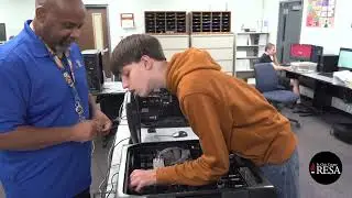 St. Clair County TEC Computer Programming Instructor Bobie Jones #WeAreSCCRESA