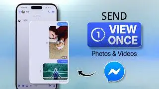 Send View Once Photos & Videos on Facebook Messenger! [How to 2025]